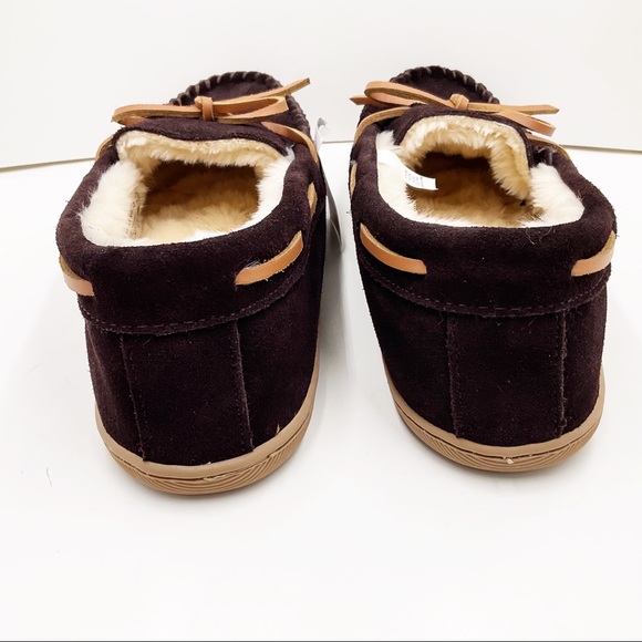🆕{J. Crew} Suede Faux-Shearling Moccasins - Picture 8 of 16